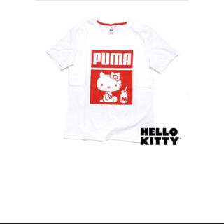 プーマ(PUMA)のプーマ　ハローキティ　コラボ　Tシャツ　sサイズ　完売品 PUMA(Tシャツ(半袖/袖なし))