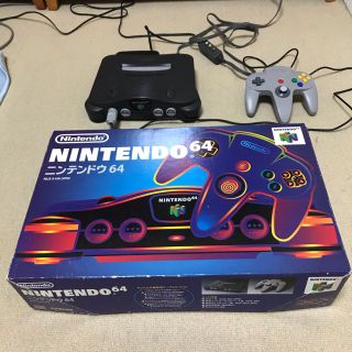 ニンテンドウ64(NINTENDO 64)のニンテンドー64(家庭用ゲーム機本体)