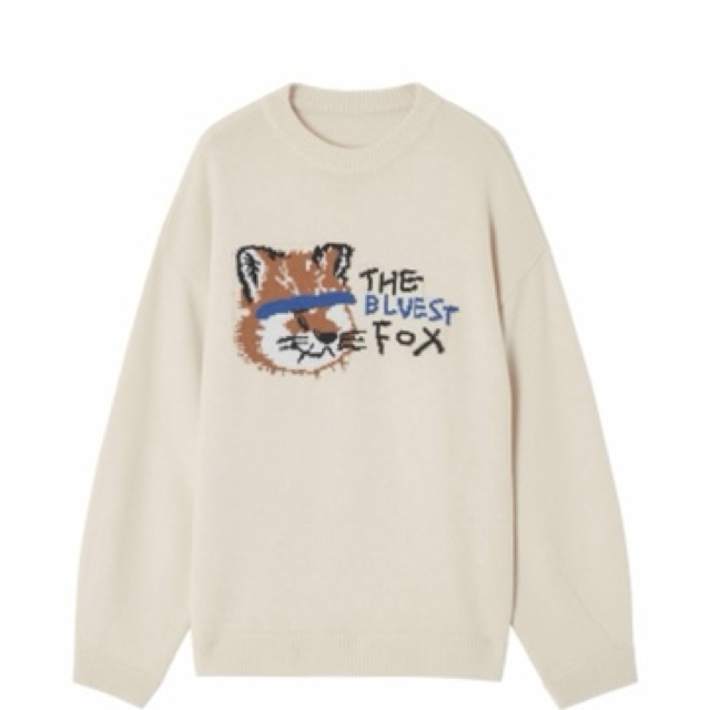 MAISON KITSUNE' - メゾンキツネ アーダーエラー ニットの通販 MAISON KITSUNE' - メゾンキツネ アーダーエラー ニットの通販