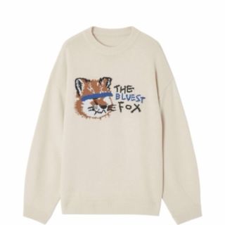 メゾンキツネ(MAISON KITSUNE')のメゾンキツネ　アーダーエラー　ニット(ニット/セーター)