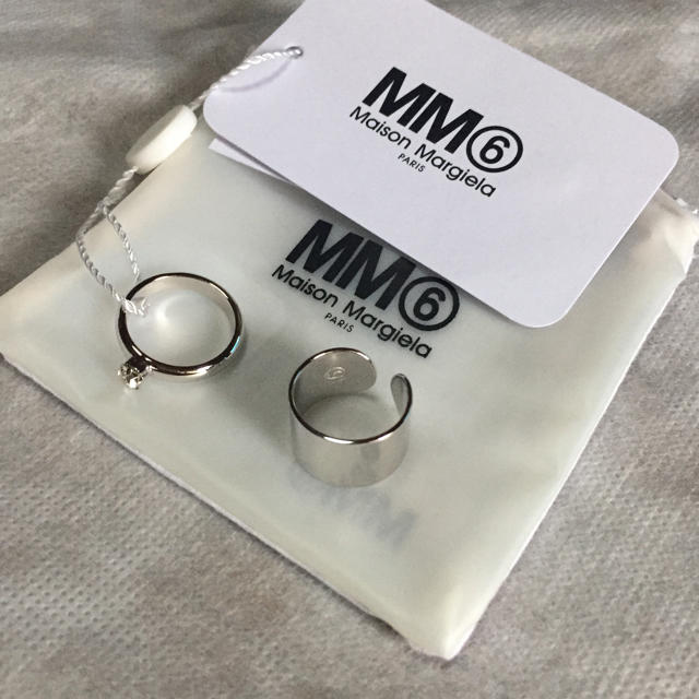 HOTお得 Maison Martin Margiela - M新品 メゾン マルジェラ MM6 2連