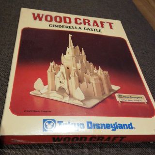 ディズニー(Disney)のレア★WOOD CRAFT ディズニーシンデレラ城(模型/プラモデル)