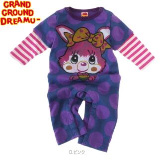 グラグラ(GrandGround)のグラグラ ロンパース 70 りさ様専用♡(カバーオール)