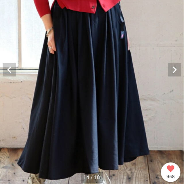 GRAMICCI(グラミチ)のグラミチ　ウール混　ロングスカート レディースのスカート(ロングスカート)の商品写真