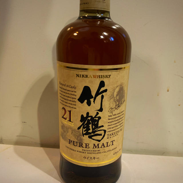 Nikka Whisky 終売竹鶴21年　新品未開封　美品　700ml