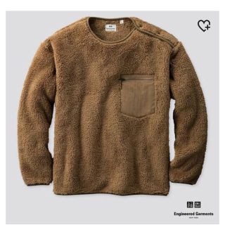 ユニクロ(UNIQLO)のユニクロ　Engineered Garments フリースプルオーバー(スウェット)