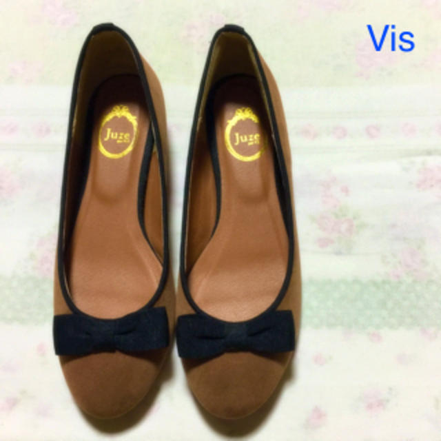 ViS(ヴィス)のVIS キャメルパンプス 新品 レディースの靴/シューズ(ハイヒール/パンプス)の商品写真