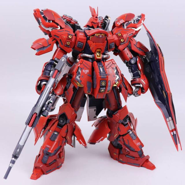 匠高模型 1/100 MSN-04 SAZABI 無限緯度ver. 合金 完成品の通販 by LO.｜ラクマ