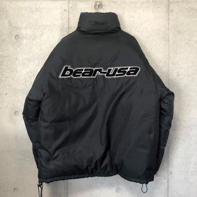 90s BEAR USA ベアー リバーシブル ダウン ジャケット XL 90s BEAR USA ベアー リバーシブル ダウン ジャケット XL
