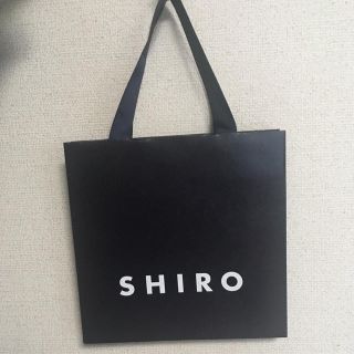 シロ(shiro)のSHIRO の紙袋(ショップ袋)