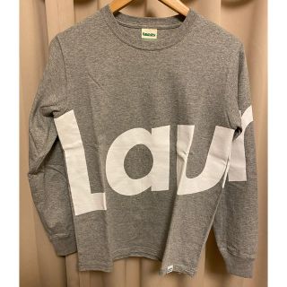 ランドリー(LAUNDRY)のLaundry　ビッグロゴ長袖Tシャツ　グレー(Tシャツ/カットソー(七分/長袖))