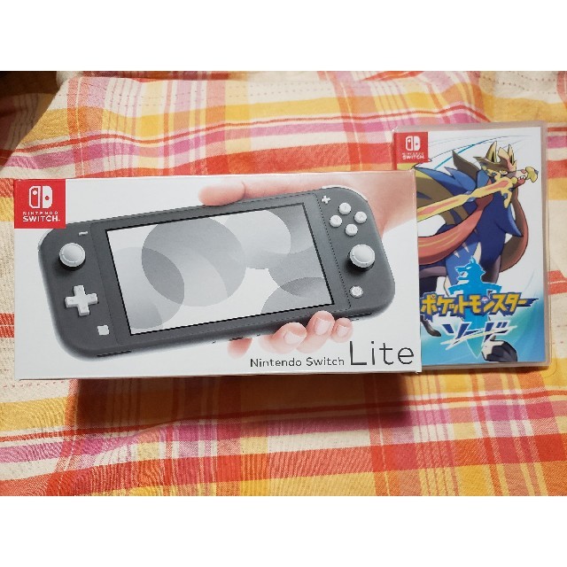 Nintendo Switch Liteグレー+ポケモンソード