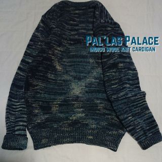 パラスパレス Pal´las Palace インディゴウールニットカーディガン-