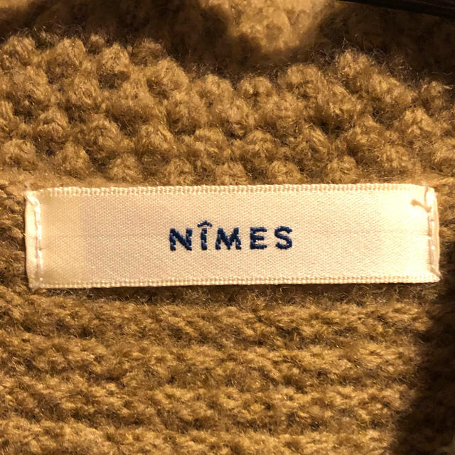 NIMES(ニーム)の【クリーニング済】NIMES ニーム　コート　ニット レディースのジャケット/アウター(ニットコート)の商品写真