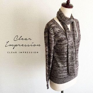 クリアインプレッション(CLEAR IMPRESSION)の2点セット(ニット/セーター)