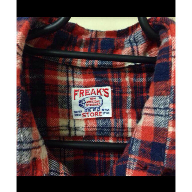 FREAK'S STORE(フリークスストア)のフリークスストア ネルシャツワンピ レディースのトップス(シャツ/ブラウス(長袖/七分))の商品写真