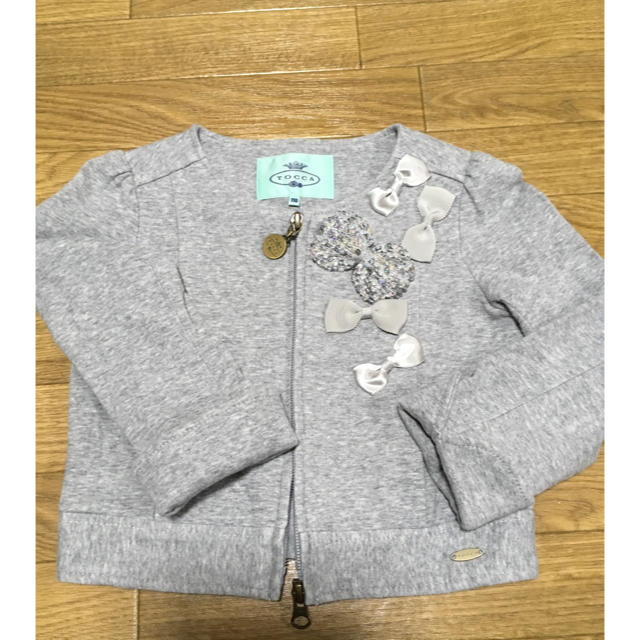 TOCCA(トッカ)のトッカ 110 ジップアップ キッズ/ベビー/マタニティのキッズ服女の子用(90cm~)(ジャケット/上着)の商品写真