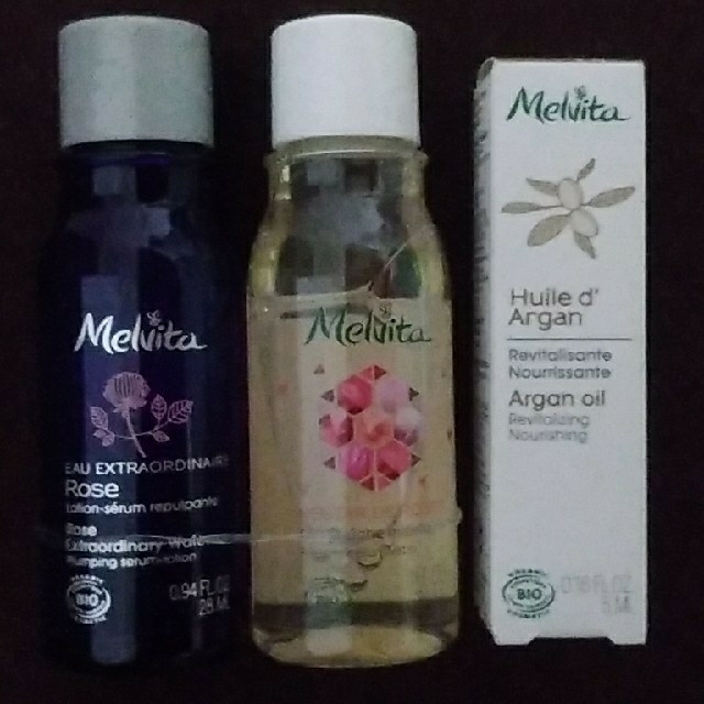 Melvita(メルヴィータ)のメルヴィータ　フェイストナー　&　クリアウォーター　&　ビオオイル コスメ/美容のヘアケア/スタイリング(オイル/美容液)の商品写真