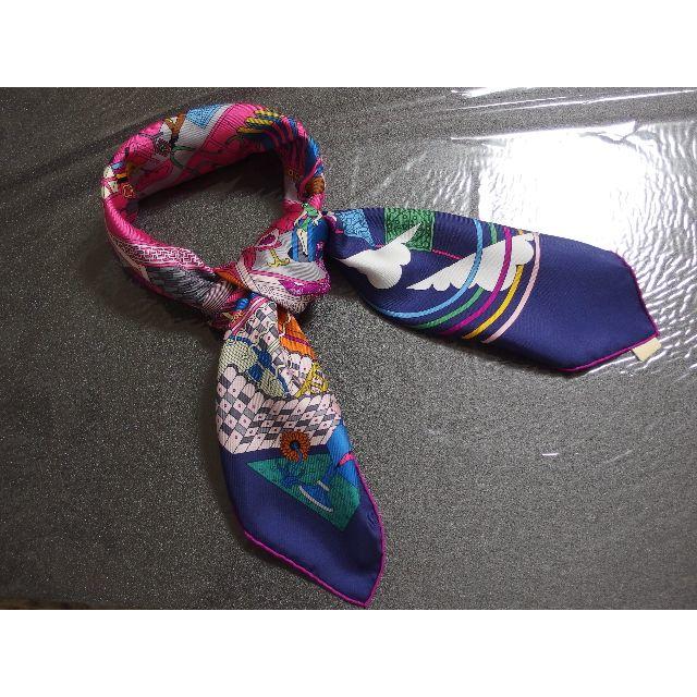 エルメス　スカーフ　カレ90　「メゾン・デ・カレ」　タグ付 レディースのファッション小物(バンダナ/スカーフ)の商品写真