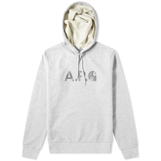 A.P.C(アーペーセー)のHOODIE STASH - A.P.C. Gris Chin メンズのトップス(パーカー)の商品写真