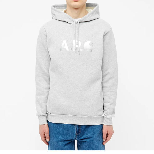 A.P.C(アーペーセー)のHOODIE STASH - A.P.C. Gris Chin メンズのトップス(パーカー)の商品写真