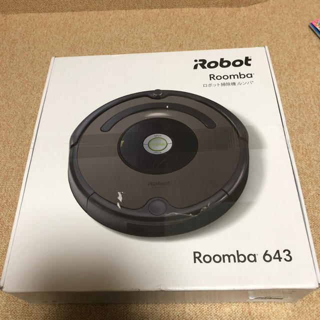 iRobot - 【新品未使用】ルンバ643 irobotの通販 by ゆず's shop｜アイ ...