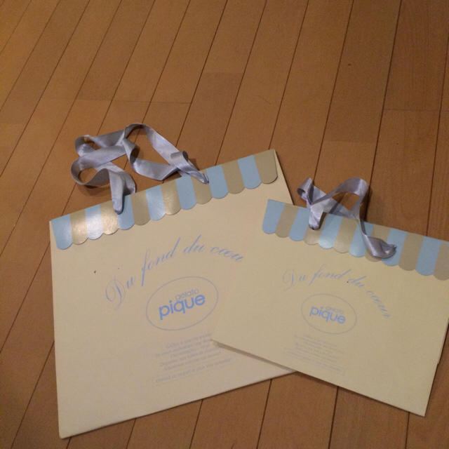 gelato pique(ジェラートピケ)のジェラートピケ 紙袋2種 レディースのバッグ(ショップ袋)の商品写真