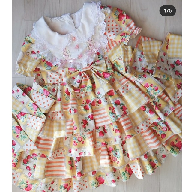 正規店新品 5段フリルワンピース の通販 by Carino Eternita~カリーノ