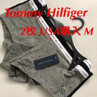 トミーヒルフィガー(TOMMY HILFIGER)のTommy Hilfiger ショーツ 下着 トミー 2枚 米購入 M 伸縮性(ショーツ)