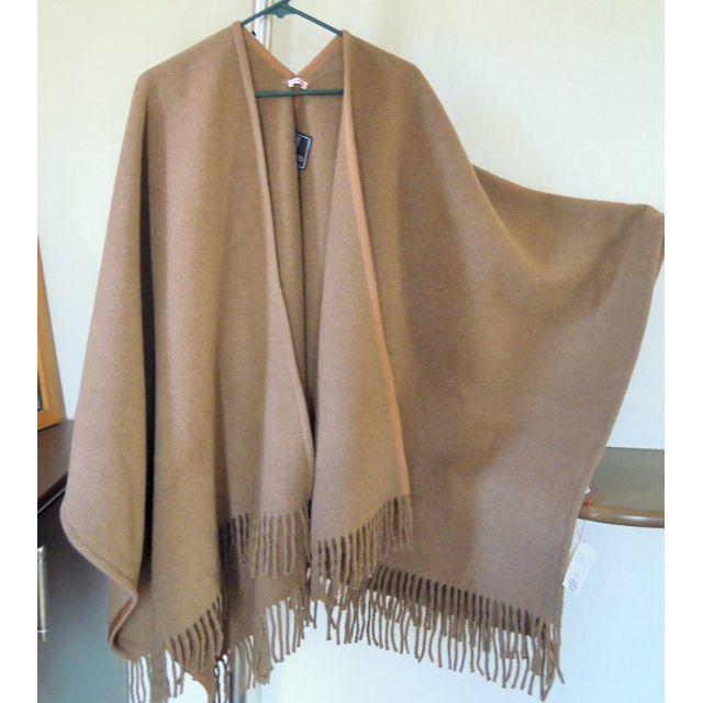 DRESSTERIOR - 新品　DRESSTERIOR　イタリア製生地ポンチョ