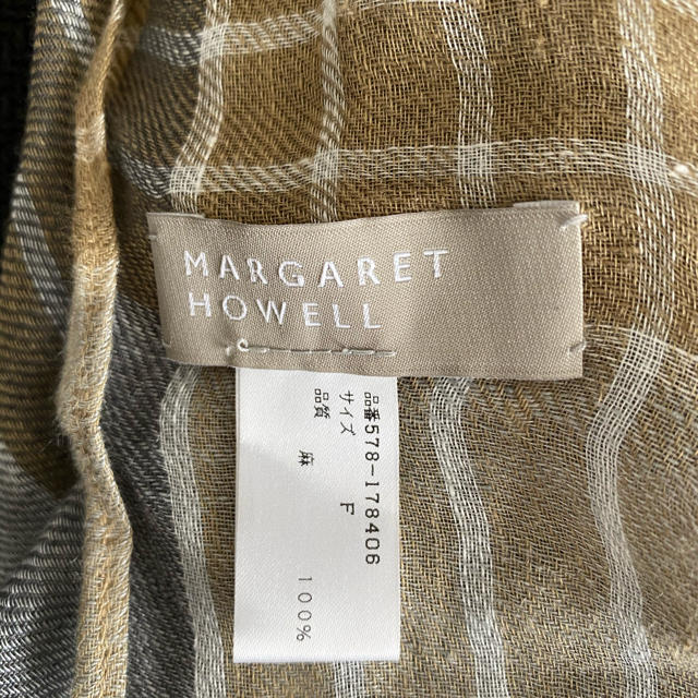 値下げ【美品】MARGARET HOWELL メインライン リネンストール 2