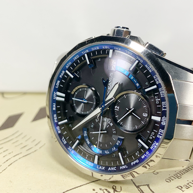 おトク情報がいっぱい！ CASIO - shea【CASIO】OCEANUS OCW-3000-1AJF