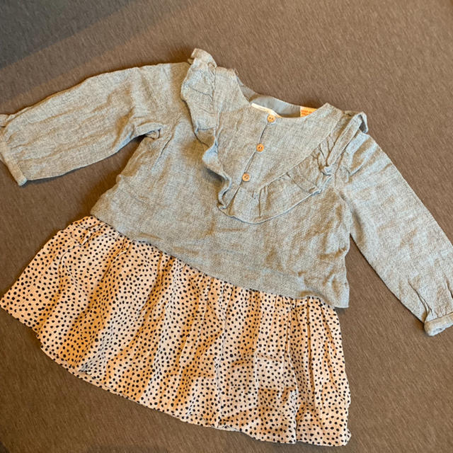 ZARA KIDS(ザラキッズ)のザラキッズ　ワンピース キッズ/ベビー/マタニティのキッズ服女の子用(90cm~)(ワンピース)の商品写真