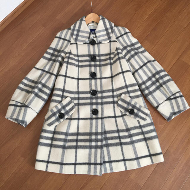 BURBERRY(バーバリー)のバーバリー ウールコート 美品 レディースのジャケット/アウター(ピーコート)の商品写真