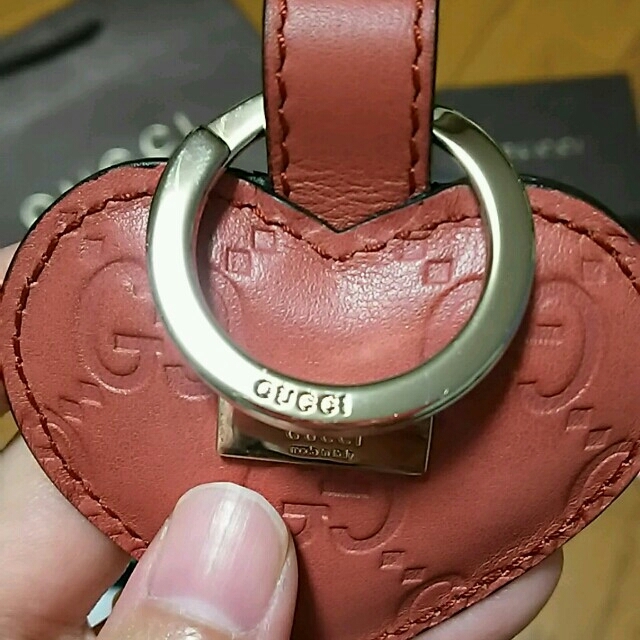 GUCCI - グッチ キーリングハートの通販 by らん's shop|グッチ GUCCI - グッチ キーリングハートの通販 by らん's shop|グッチ