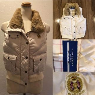 バーバリーブルーレーベル(BURBERRY BLUE LABEL)のあっこさまおまとめ2点★(ダウンベスト)