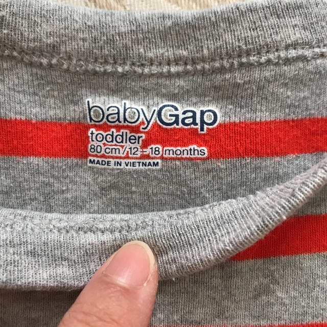 babyGAP(ベビーギャップ)のbaby Gap [ベビーギャップ] 長袖トップス♡80cm キッズ/ベビー/マタニティのベビー服(~85cm)(シャツ/カットソー)の商品写真