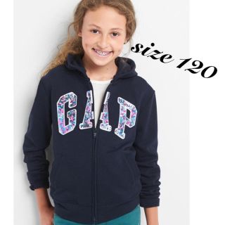 ギャップキッズ(GAP Kids)の新品❁size 120❁スパンコール GAPロゴ付きパーカー♡gap(ジャケット/上着)