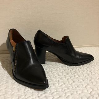 ユナイテッドアローズ(UNITED ARROWS)の【美品】Marroqui Sanchez ショートブーティー 38 ブラック(ブーティ)