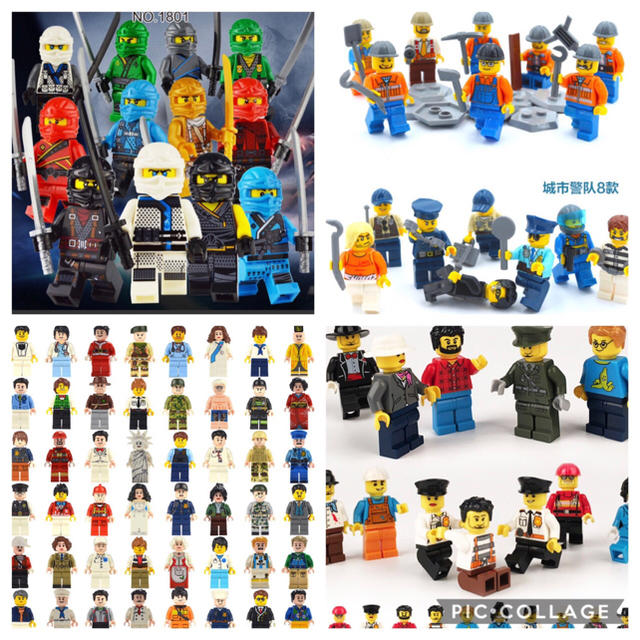 【LEGO】レゴ ミニフィグ 20体セット まとめ売り 詰め合わせ 人形の通販 by あーみん's shop｜ラクマ