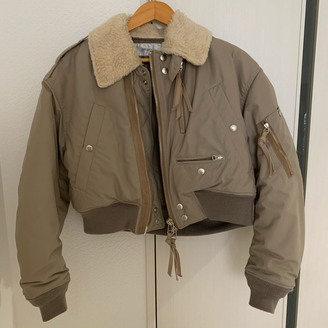 JANE SMITH ボアブルゾン | hartwellspremium.com