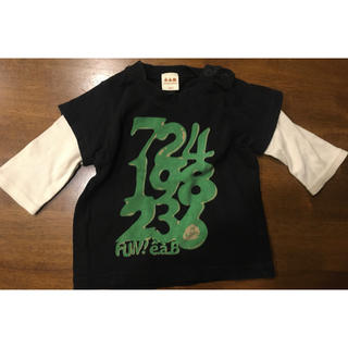 エーアーベー(e.a.B)のe.a.B  七部丈Tシャツ　80cm(Ｔシャツ)