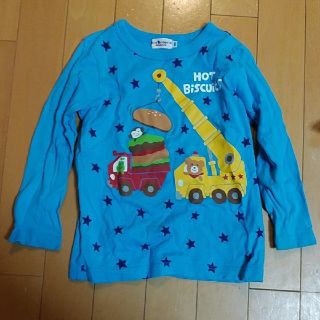 ホットビスケッツ(HOT BISCUITS)のミキハウス　長袖シャツ　ロングティーシャツ　100(Tシャツ/カットソー)