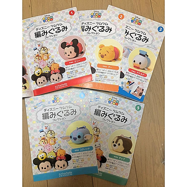 Disney(ディズニー)のディズニーツムツム　編みぐるみコレクション ハンドメイドのぬいぐるみ/人形(あみぐるみ)の商品写真