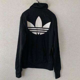 アディダス(adidas)の【old】adidas トラックジャケット　ビッグロゴ　ハイネック(ブルゾン)