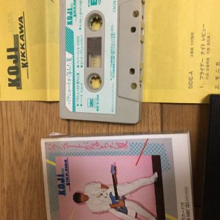 吉川晃司 カセットテープ パラシュートが落ちた夏(ミュージシャン)