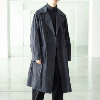 teatora device coat カーボングレー　3  デバイスコート(ステンカラーコート)