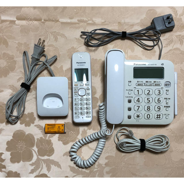 Panasonic - パナソニック 電話機 VE-GD23DL-Wの通販 by キャンディ's shop｜パナソニックならラクマ