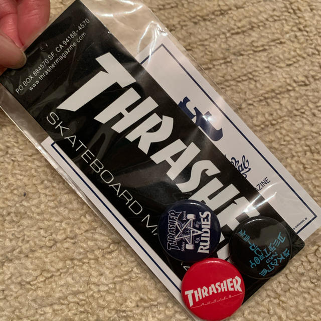 THRASHER(スラッシャー)のTHRASHER 缶バッジ その他のその他(その他)の商品写真