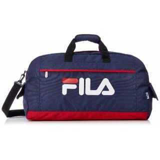 FILA - FILA*フィラ ボストンバッグ【容量約42L】ネイビー×レッド の通販｜ラクマ